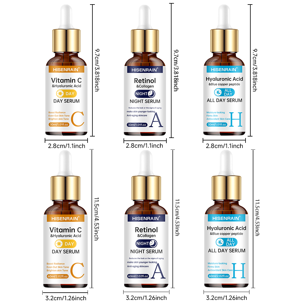 HISENRAIN Siero di vitamina C  - The Ordinary Serum Hyaluronic Acid recensione e prezzo