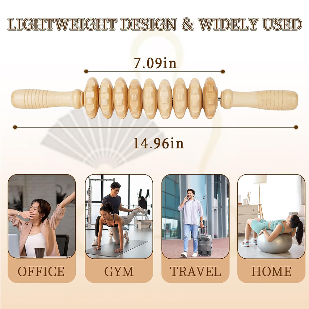 1PC Massaggiatore a 9 ruote in - Reflexology Foot Roller recensione e prezzo