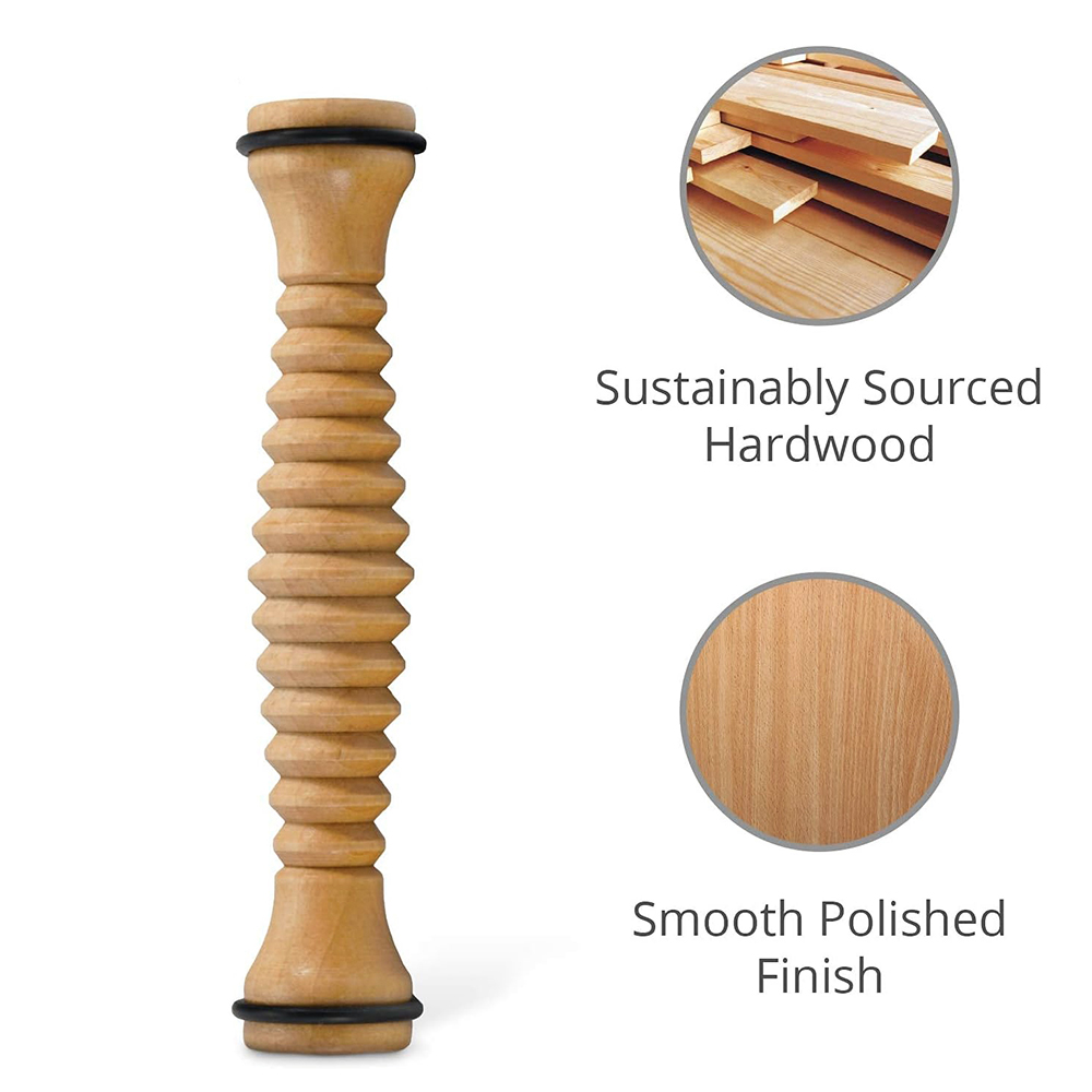 Massaggiatore in legno Rullo p - Reflexology Foot Roller recensione e prezzo