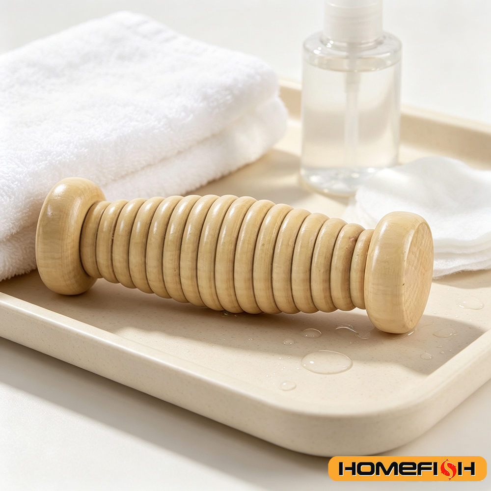 Massaggiatore in Legno per Cor - Reflexology Foot Roller recensione e prezzo